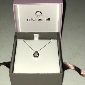 Stunning Michael Hill Diamond Pendant Necklace
